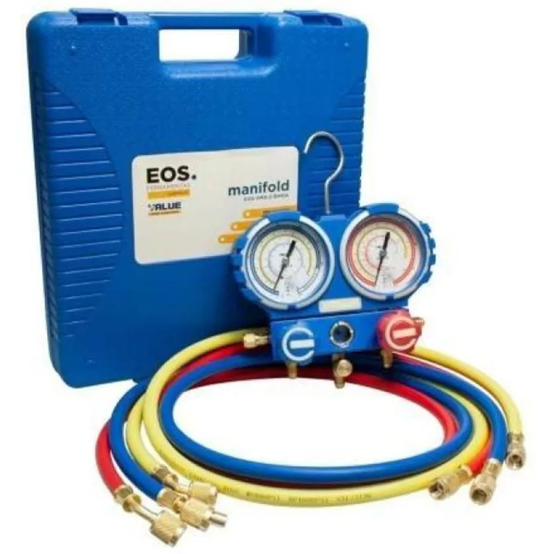 Kit De Manifold Profissional Com Mangueira 1,2m R22/r134a