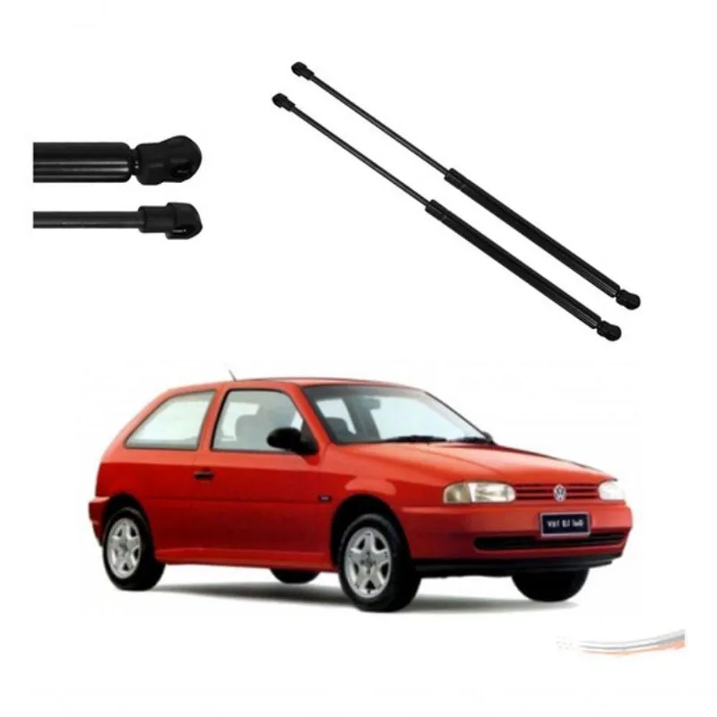 Par Amortecedores Tampa porta-malas Traseiro F103 Volkswagen Gol GTI 95 a 98 Preto Amortex - Amortex