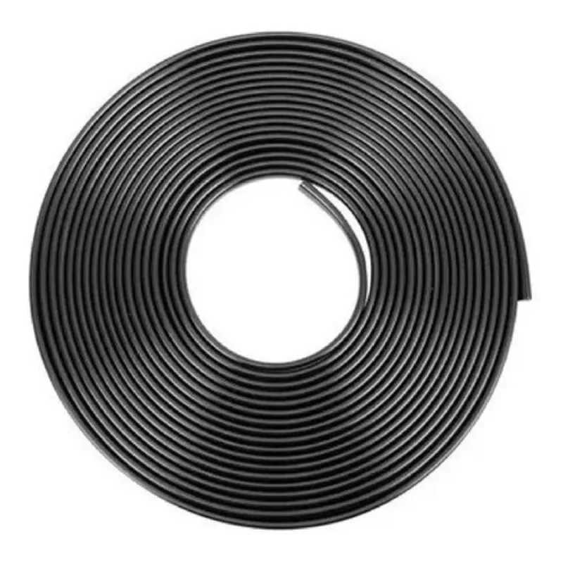 Protetor de Borda de Porta Automotivo Modelo F103 para Carros com 10 METROS em Borracha Uniflex - Uniflex - Automotivo