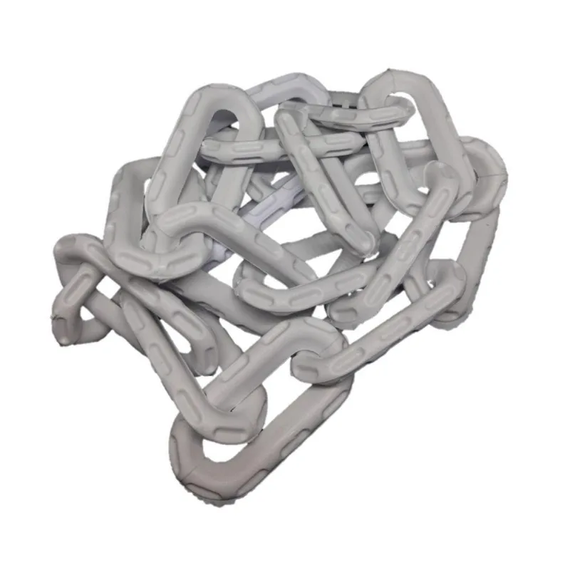 Corrente Plástica Para Sinalização Elo G Branco [f103] 80mt Para Segurança Branco Ferreira Mold - Uniflex