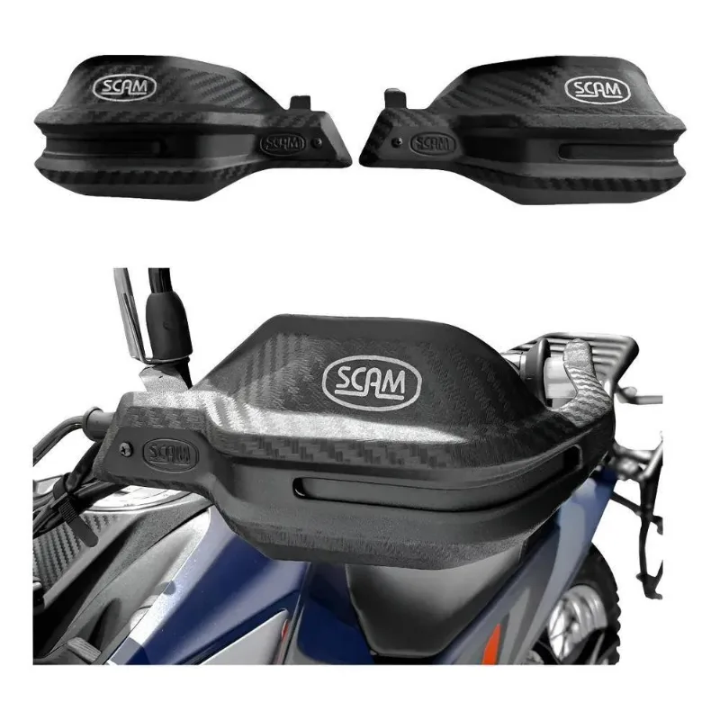 Par Protetor De Mão Punho Scam Moto Bmw G 310 Gs 2018 A 2024