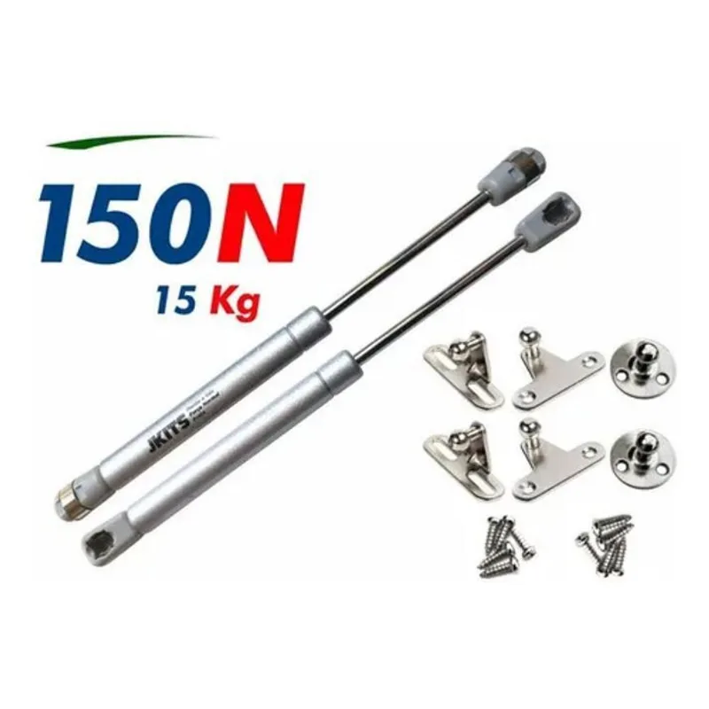 2x Jomarca Kits Moveleira Par De Pistão A Gás Para Portas De