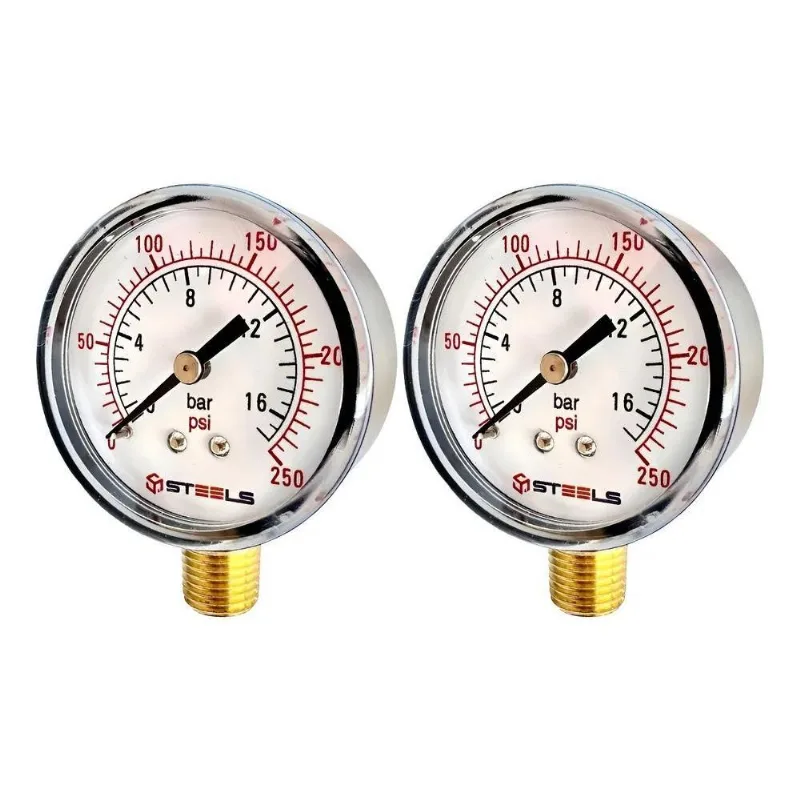 10x Manometro Relogio Marcador Pressão P/compressor Schulz