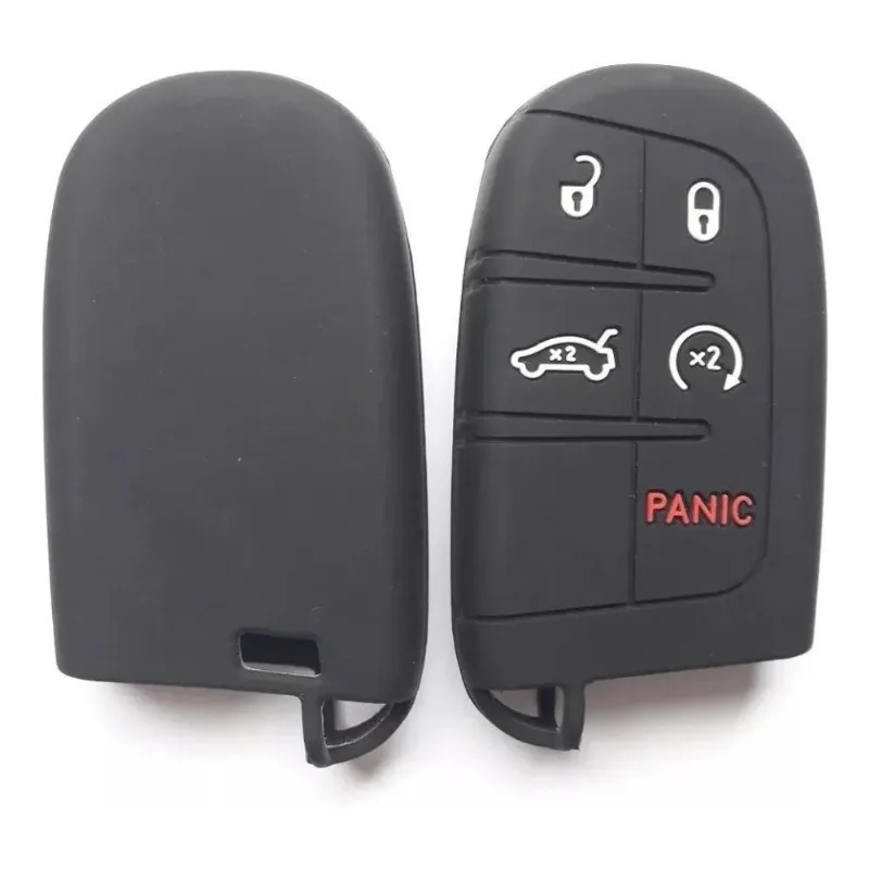 10x Capa Silicone Chave Presencial Carro Compass Toro Freemo