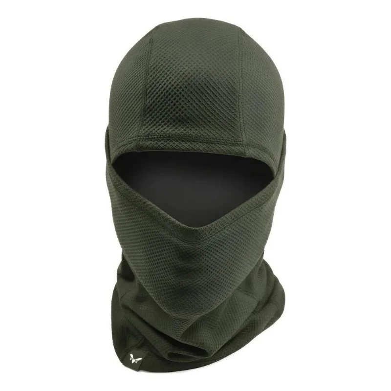 Balaclava Toca Ninja Proteção Térmica Texturiza Verde Milita
