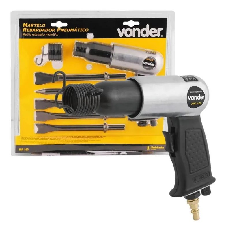 3x Martelete Rebarbador Perfurador Pneumatico Mr 190 - Vonde