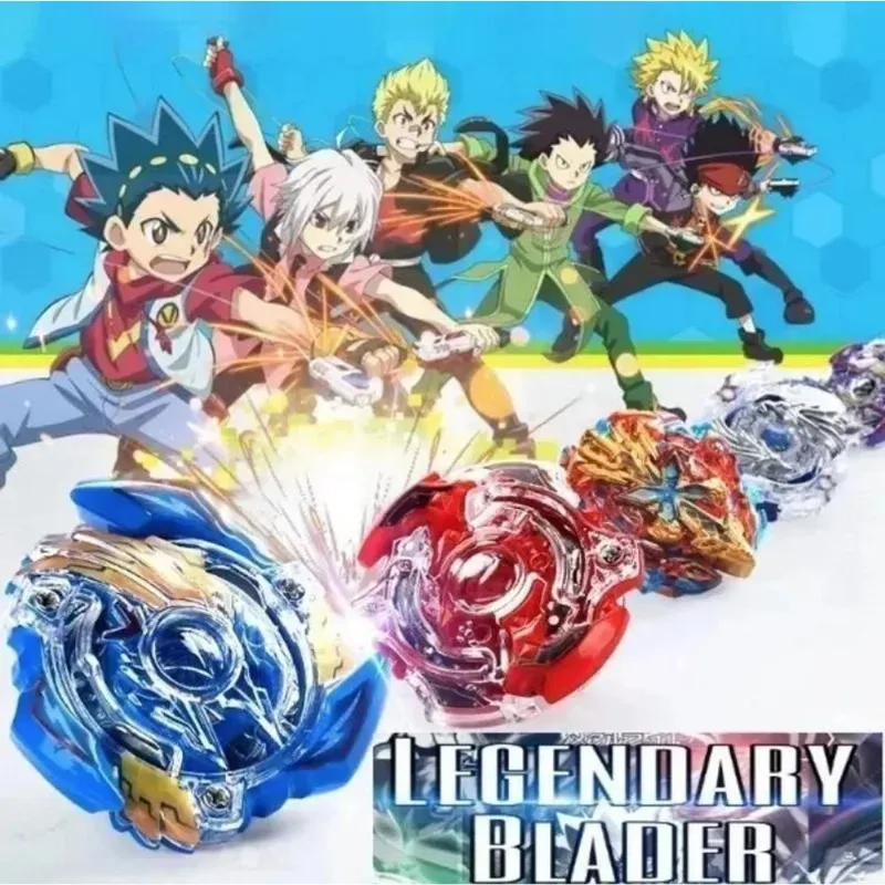 2x Kit 4 Beyblade Metal Led + Arena + 2 Lançadores - Novidad