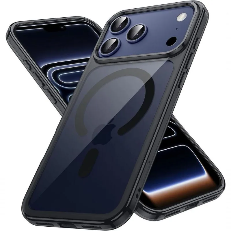 Capa Magnética Iphone 17 Pro Max Mag-safe Luxo Premium