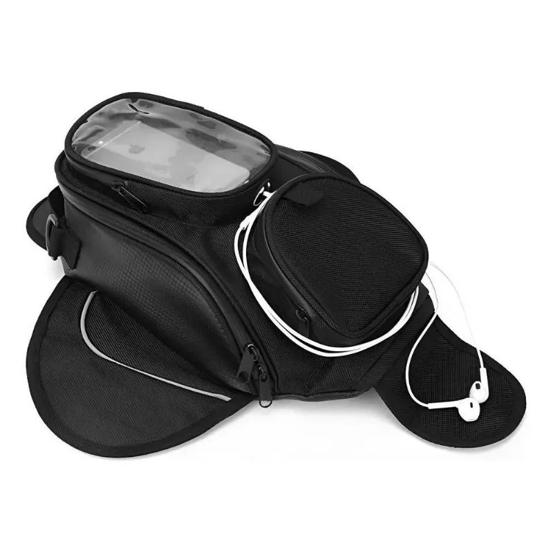 Alforge Bolsa Mala Universal De Tanque Da Moto Com Imã Cor P
