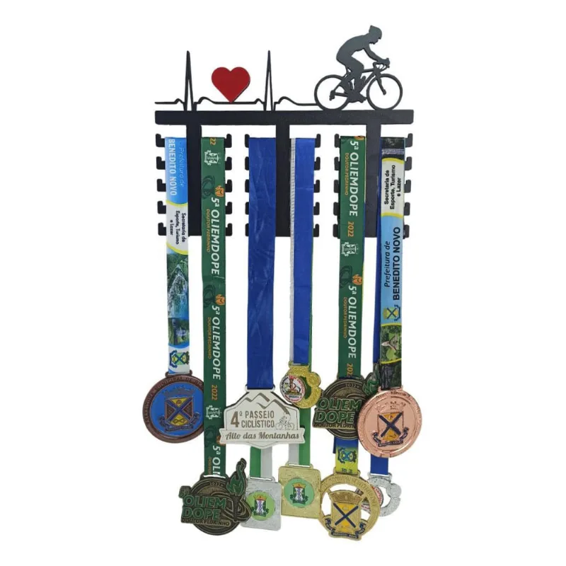 Porta Medalhas Ciclismo Mountain Bike Bicicleta Premiação