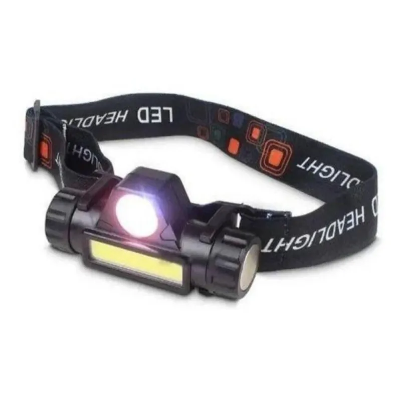 Lanterna De Cabeça 1 Led Com Sinalizador High Power Headlamp - Ideal Para Trekking, Camping, Pesca, Ciclismo - OUTRAS - Esporte E Lazer
