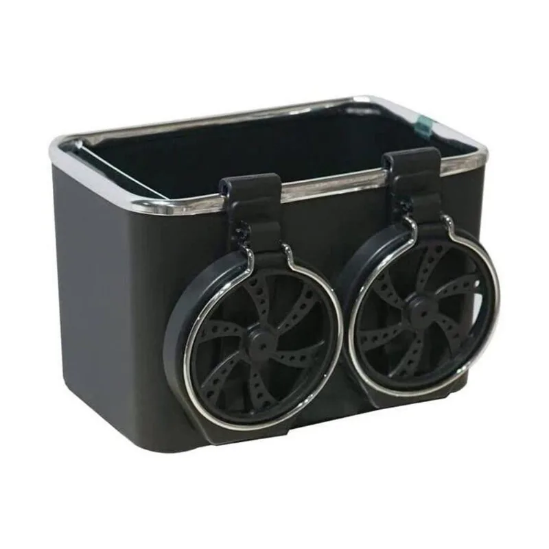 Organizador Porta Objetos Para Carro Porta Copos Retrátil