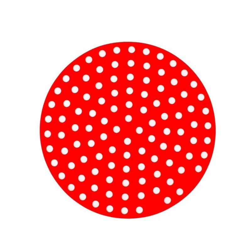Forma Para Airfryer De Silicone Tapete Reutilizavel Antiaderente Vermelho - OUTRAS - Utilidades Domesticas