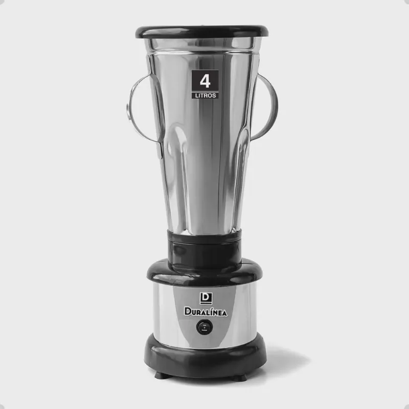 Liquidificador industrial alta rotação 4L inox - duralínea