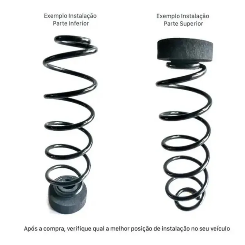 Par Calços De Mola Traseiro 3cm - Hyundai Hb20 2013/...