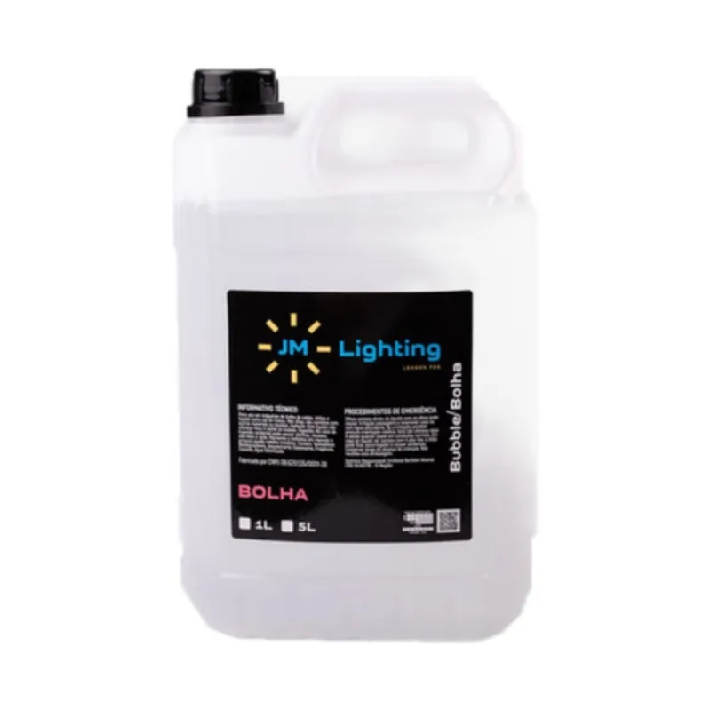 Liquido jm especial para maquina de fumaca neutro 5L