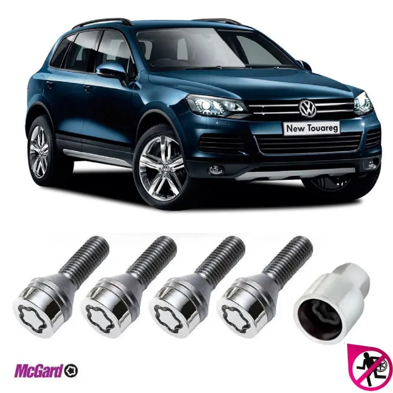 Kit Parafuso Antifurto Roda Volkswagen Touareg Original