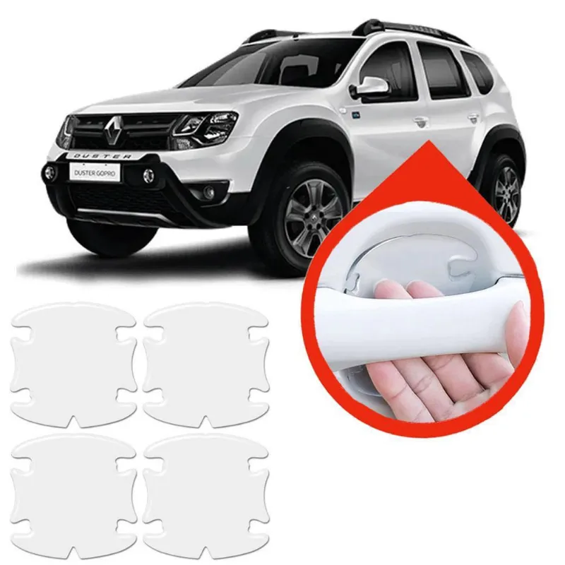 Protetor Maçaneta Silicone Incolor Duster 2017 A 2023