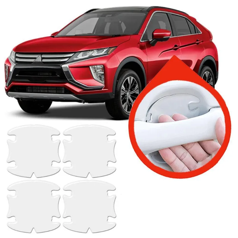 Protetor Maçaneta Silicone Incolor Eclipse Asx E Lancer