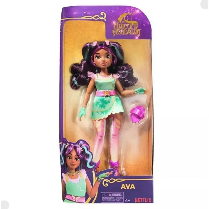 Boneca Ava Articulada Academia Unicórnio Sunny 3805
