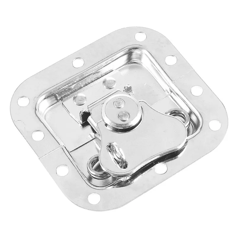 Fecho borboleta pequeno cromado com porta cadeado STC26 star
