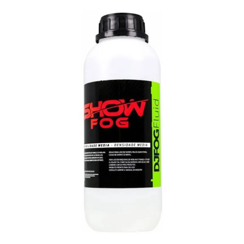 Liquido Fumaça 1 Litro Morango Linha Dj Show Fog