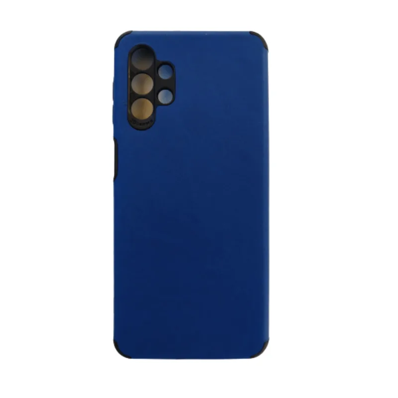 Capa em Couro com Proteção de Câmera Samsung A32 5G - Azul