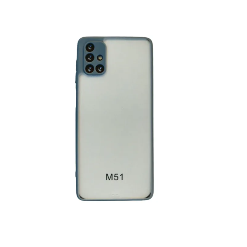 Capa Samsung Galaxy M51 Silicone - Azul Bebe
