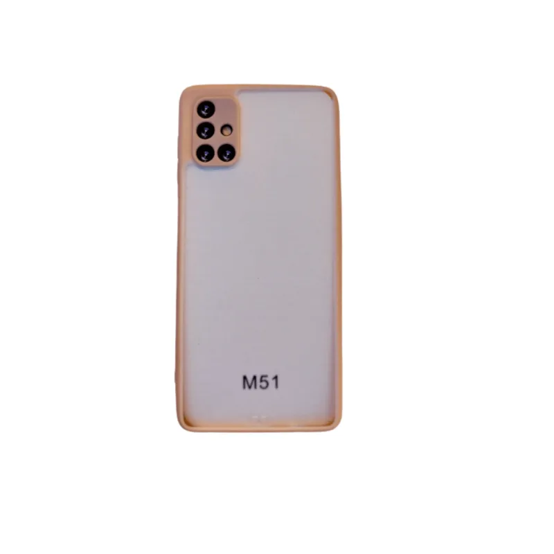Capa Samsung Galaxy M51 Silicone - Rosa