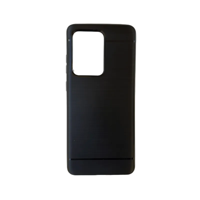 Capa Samsung S20 Ultra TPU Preto Escovado
