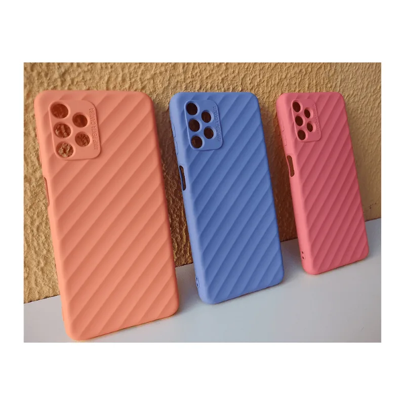 Capa Samsung Galaxy A32 5G em Auto Relevo - Pêssego