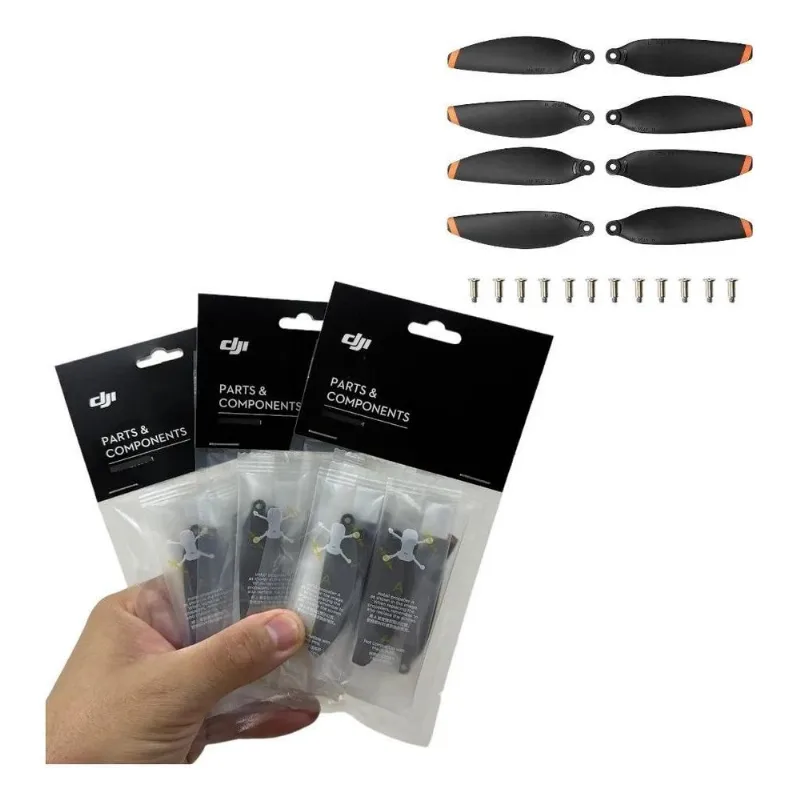 3x Jogo Hélices Dji Mini 2/ Mini Se / 2 Se Completo + Parafu
