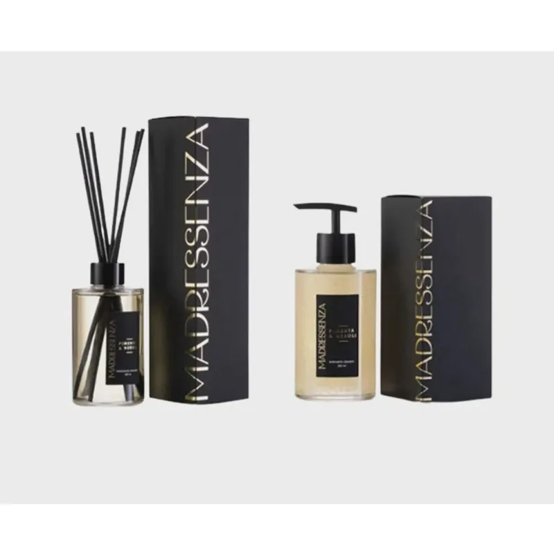 Difusor Aromatizador Ambientes + Sabonete Líquido Pimenta e Neroli Madressenza