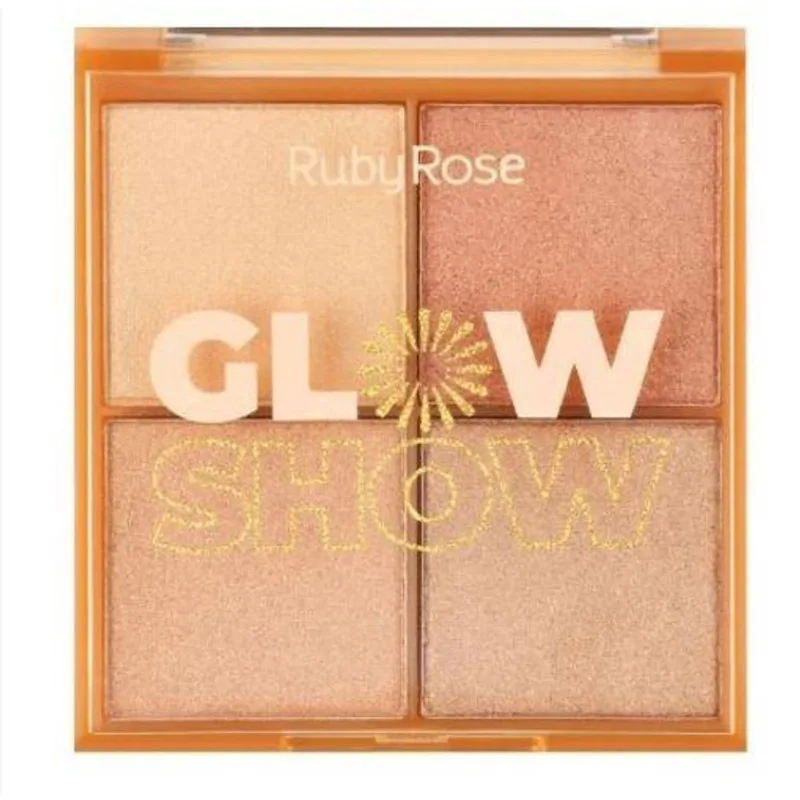 Quarteto De Iluminadores Veganos Glow Show Ruby Rose
