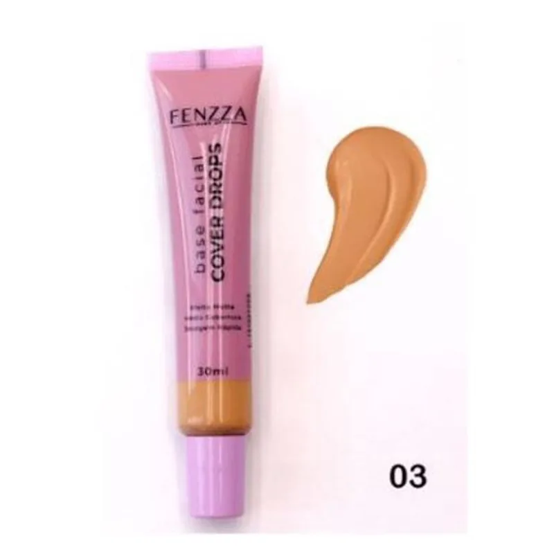 Base Facial Cover Drops Fenzza Cor 3