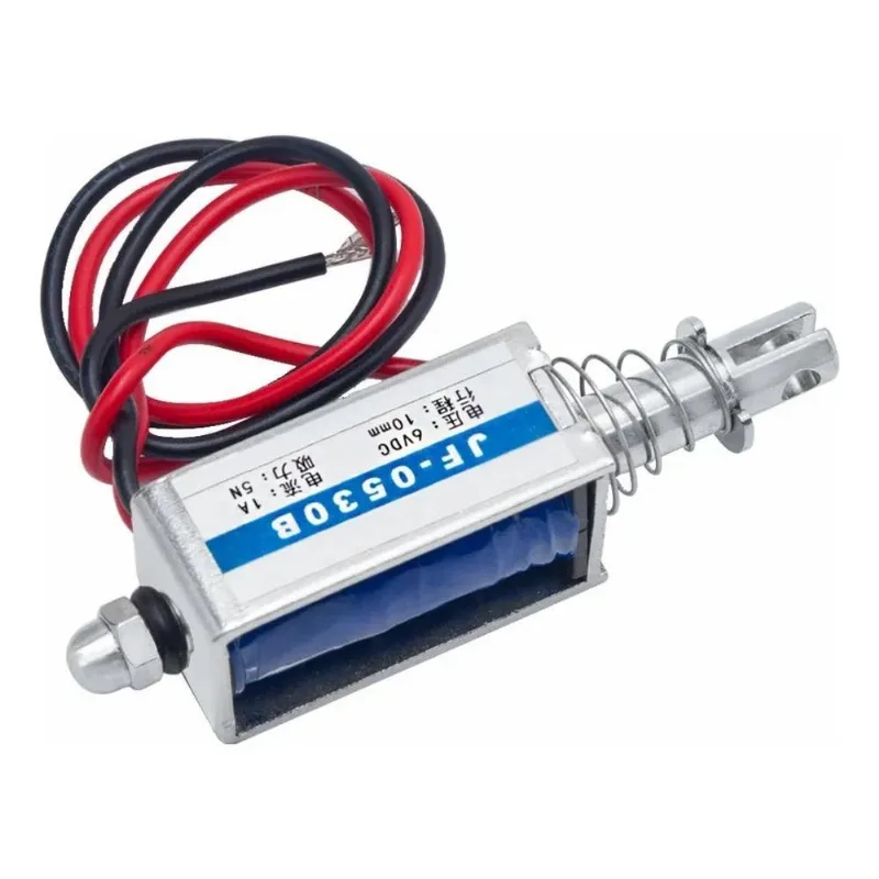 3x Mini Solenóide 6v 12v 24v Acionamento Eletrônico Projetos