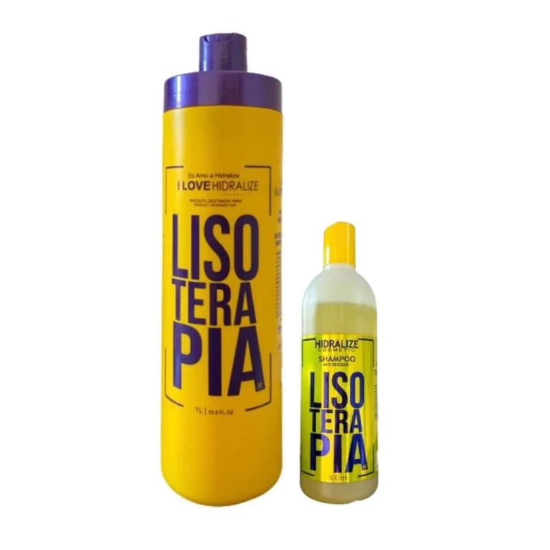 Progressiva Lisoterapia Sem Formol 1L + Shampoo