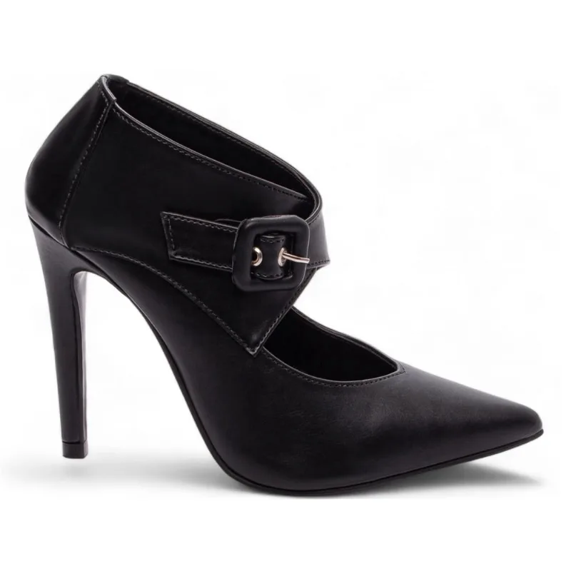 Sapato Scarpin Salto Alto Stiletto Bico Fino Feminino 12 cm Torricella