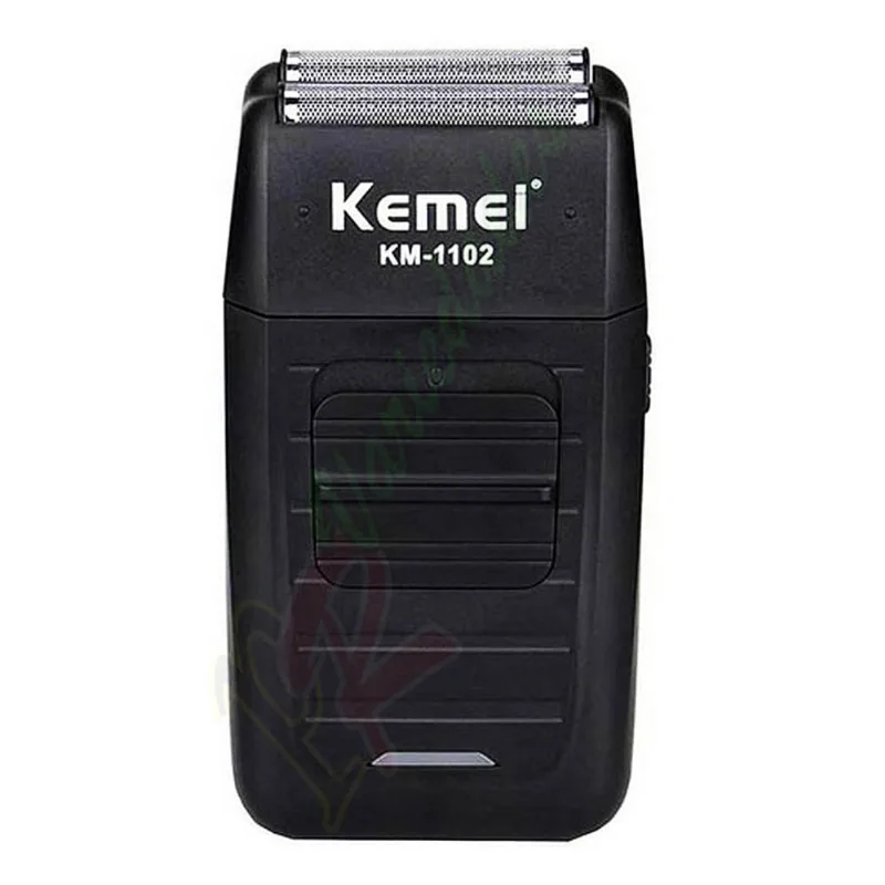 2 Barbeador Masculino Shaver Km1102 c/ Carregador 2 Laminas