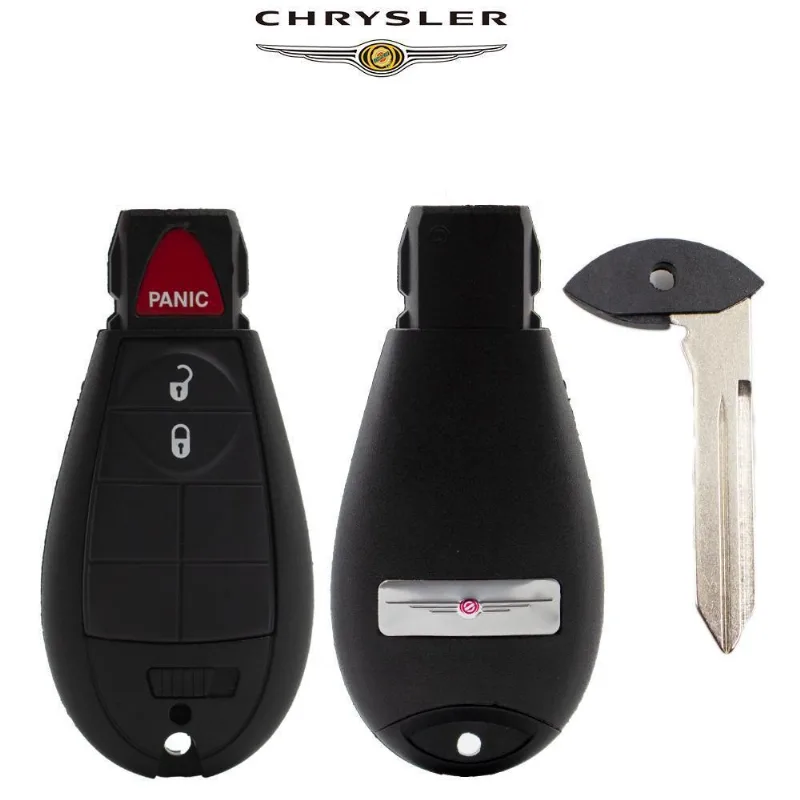 Carcaça Chave Presença Chrysler 300c Cherokee 2 Bts + Pânico