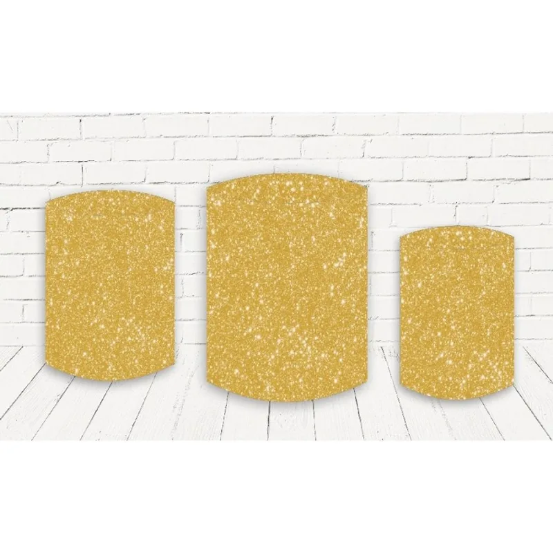 Trio Capa Cilindro Glitter Sublimado Veste Fácil C/elástic
