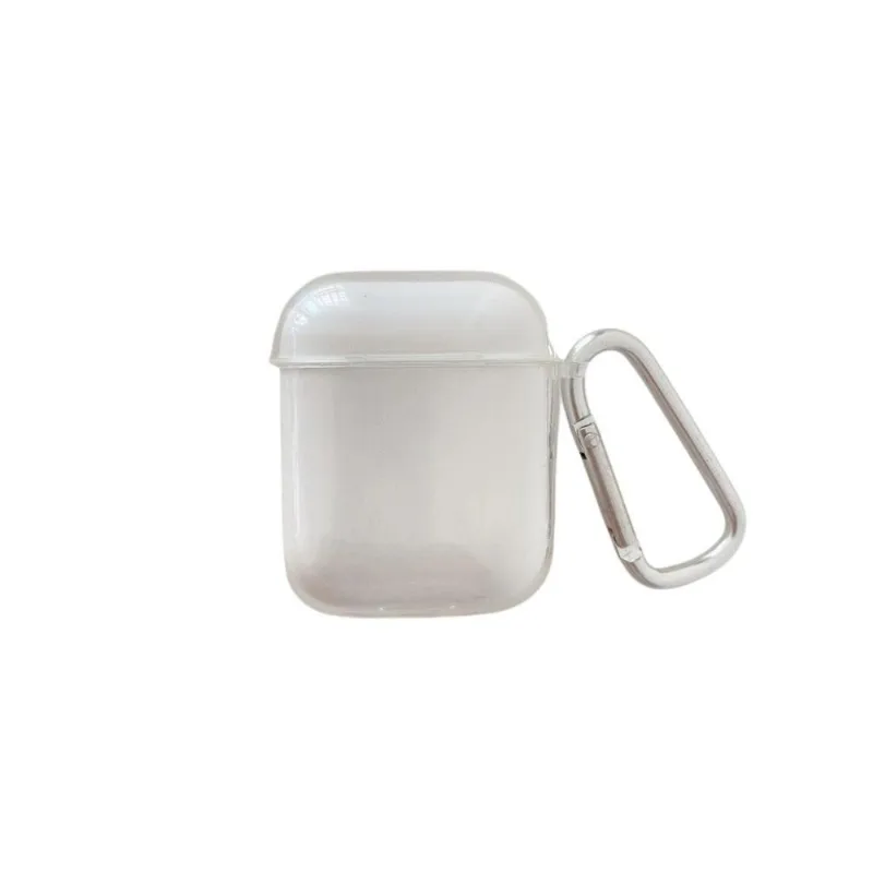 Case Acrílico Transparente Compatível Com Airpods 1/2