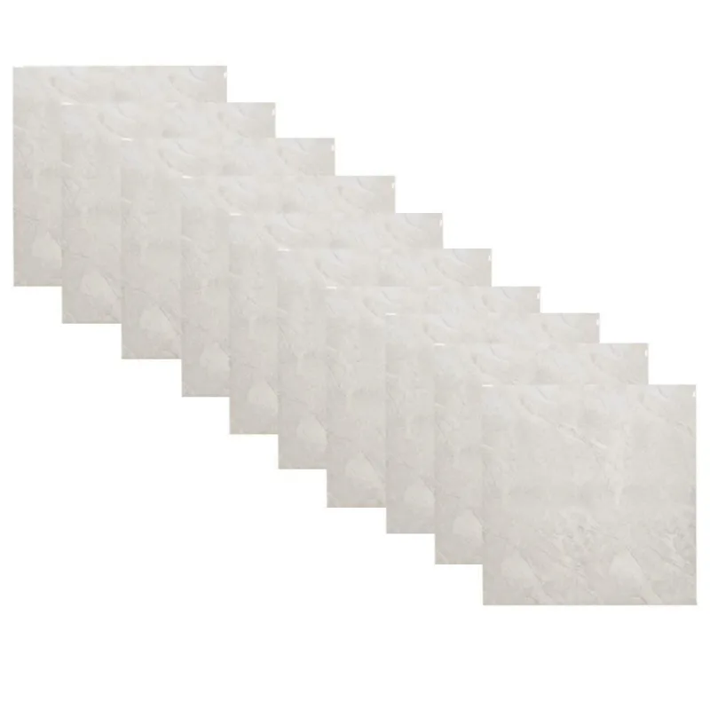 Placa Adesiva Autocolante Papel Parede 3D Mármore Bege PVC Auto Adesivo Lavável Ideal Importados Kit - IDEAL IMPORTADOS
