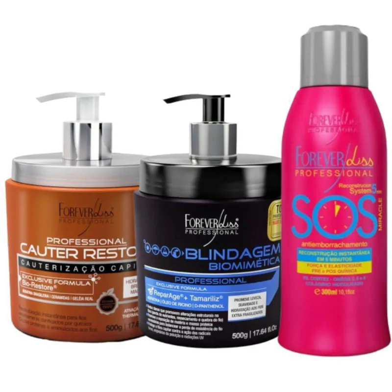 Kit Reconstrução Forever Liss