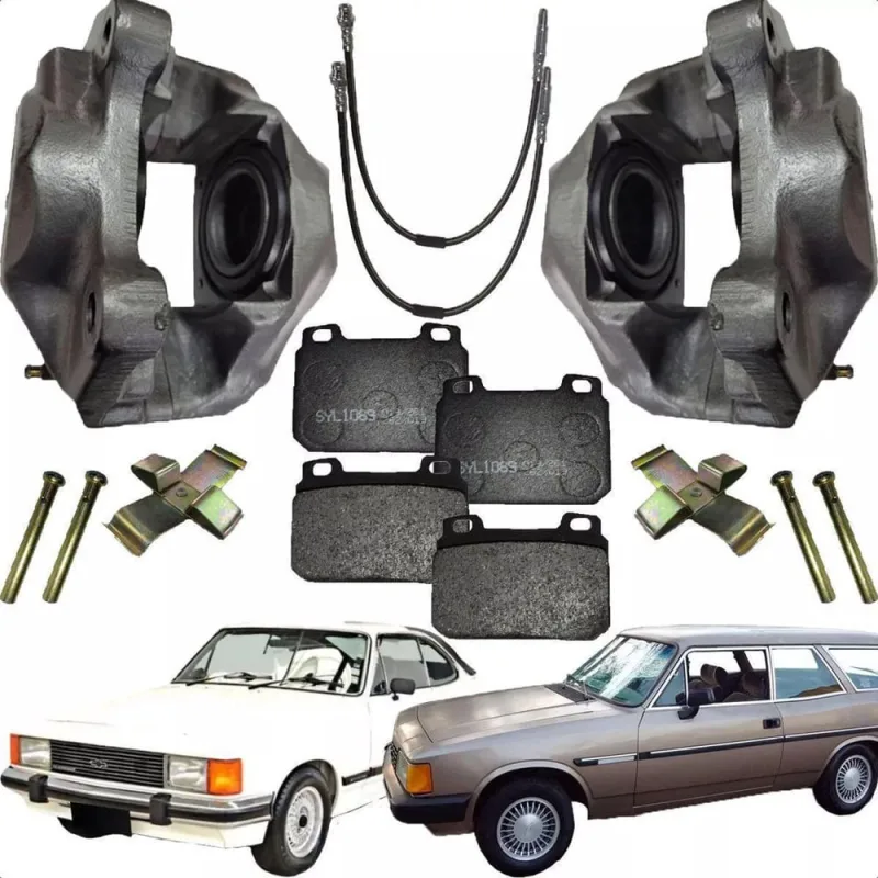 Pinça De Freio Opala Caravan Pastilha Trava Flexivel Teves - Não Disponível