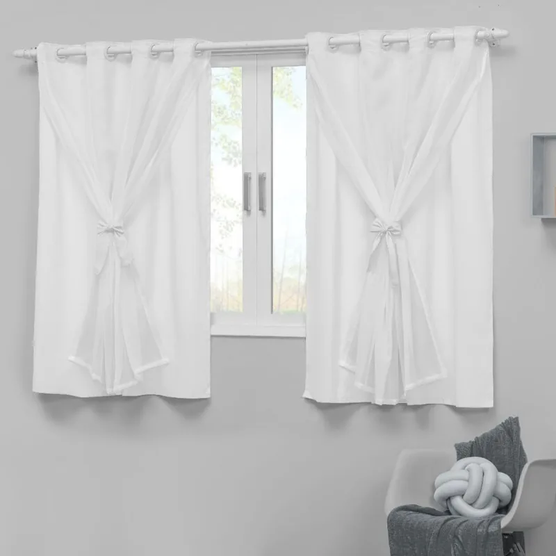 Cortina para Quarto Infantil 2,00m x 1,70m Forro Teen
