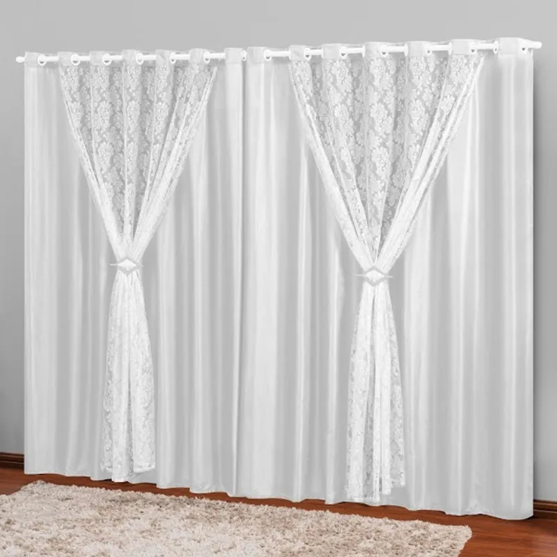 Cortina de Renda em Oferta 3,00x2,50 Tecido Grande Marrocos Cortina de renda em oferta 3,0x2,50 tecido grande Marrocos