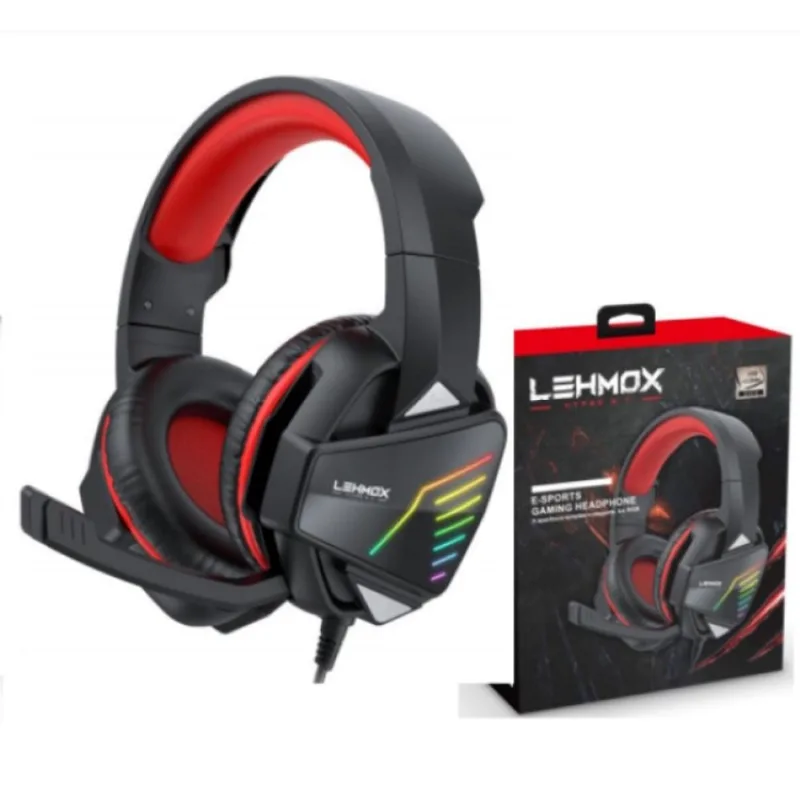 Fone ouvido e-sports gaming headphone LED P3 GT-F10 lehmox