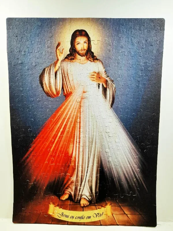 Quebra-cabeça Religioso Jesus Misericordioso De 300 Peças