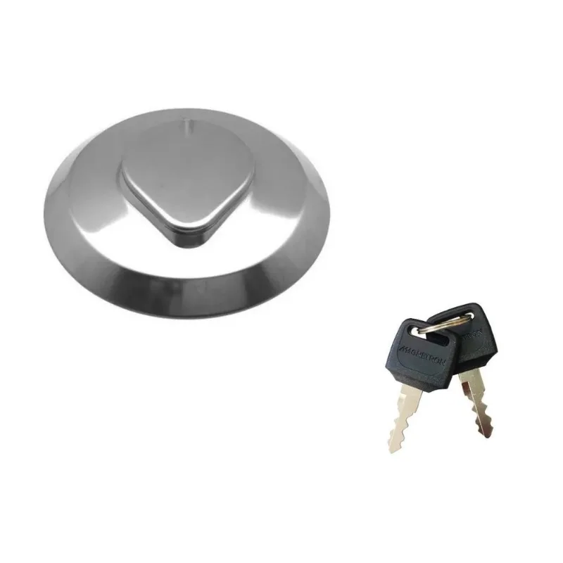 Tampa Tanque Aço Inox Honda Nx 400 Falcon Magnetron